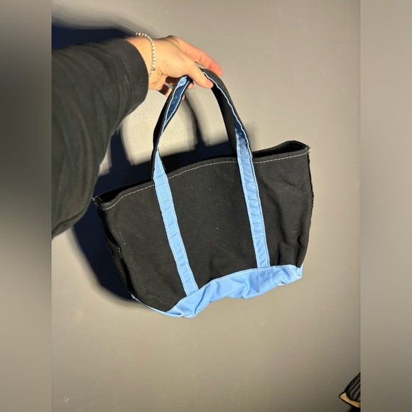 Vintage L.L. Bean Canvas Boat And Tote Made in USA - Picture 2 of 6